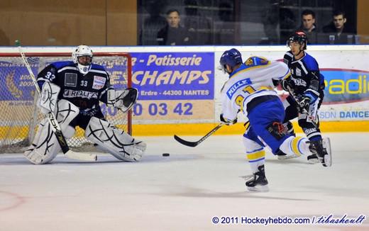 Photo hockey Division 2 - D2 : play-off, 1/8ème de finale, match retour : Nantes vs Wasquehal Lille - Les Corsaires se payent la part du lion