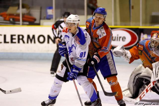 Photo hockey Division 2 - D2 : Play Off 1/4 de finale - Aller : Clermont-Ferrand vs Courchevel-Méribel-Pralognan - Défaite sans complexe pour Clermont