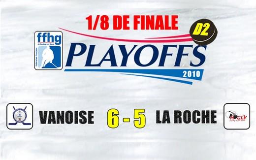 Photo hockey Division 2 - D2 : Play off 1/8 de finale : Courchevel-Méribel-Pralognan vs La Roche-sur-Yon - Vanoise remplit son contrat
