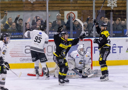 Photo hockey Division 2 - Division 2 - 1/4 de Finale - Match 1 : Roanne vs Brest - Roanne gagne la première manche Photo hockey Division 2 - Division 2 - 1/4 de Finale - Match 1 : Roanne vs Brest - Roanne gagne la première manche