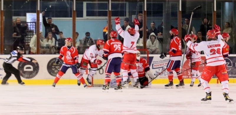 Photo hockey Division 2 - Division 2 - 1/4 de Finale - Match 2 : Lyon vs Valence - Lyon l