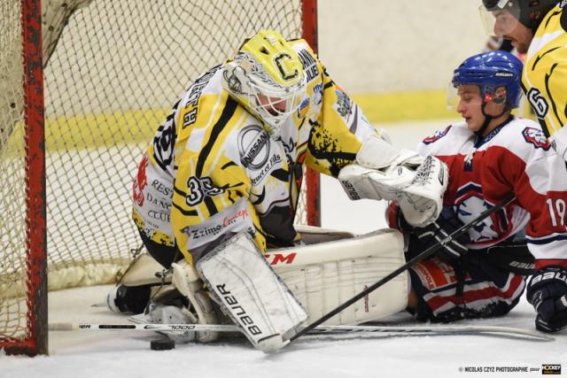 Photo hockey Division 2 - Division 2 : 10ème journée - A : Wasquehal Lille vs Chambéry - Les Lions montrent leurs crocs