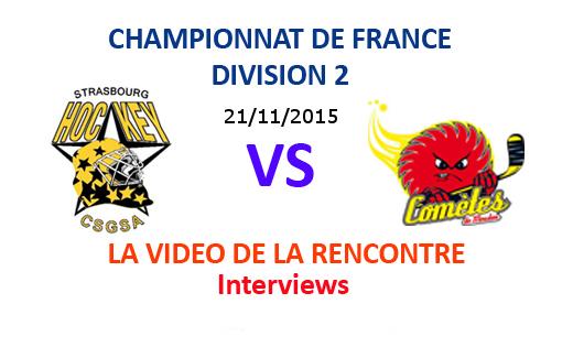 Photo hockey Division 2 - Division 2 : 10ème journée - B : Strasbourg II vs Meudon - Strasbourg 2 VS Meudon en vidéo