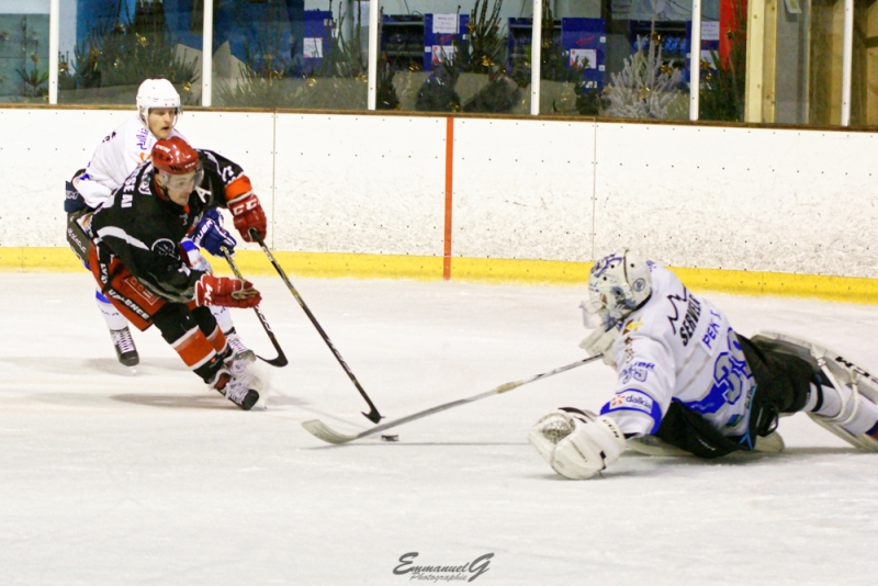 Photo hockey Division 2 - Division 2 : 11ème journée : Valence vs Courchevel-Méribel-Pralognan - Valence s