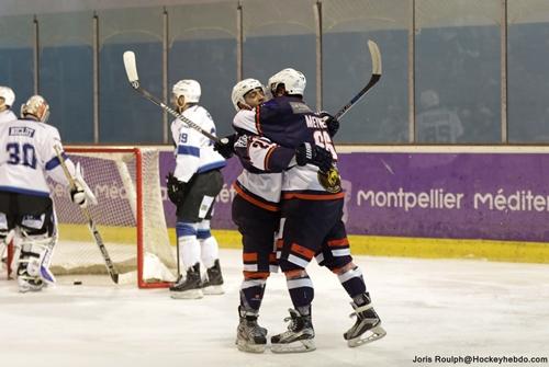 Photo hockey Division 2 - Division 2 : 12ème journée : Montpellier  vs Marseille - Les leaders s