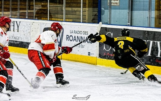 Photo hockey Division 2 - Division 2 : 12ème journée : Roanne vs Valence - Les matchs retour commencent