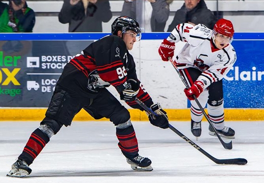 Photo hockey Division 2 - Division 2 : 14ème journée : Toulouse-Blagnac vs Annecy - Toulouse en Prince face aux chevaliers