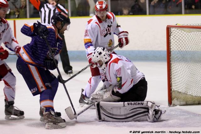 Photo hockey Division 2 - Division 2 : 15ème journée - B : Clermont-Ferrand vs Annecy - Clermont: un leader qui s