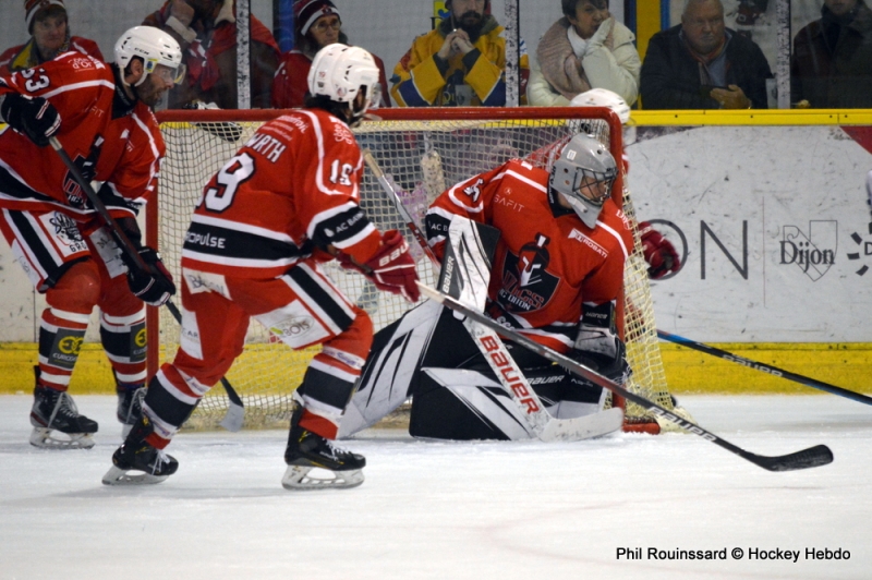 Photo hockey Division 2 - Division 2 : 15ème journée : Dijon  vs Paris (FV) - Logique pour les uns, tragique pour les autres