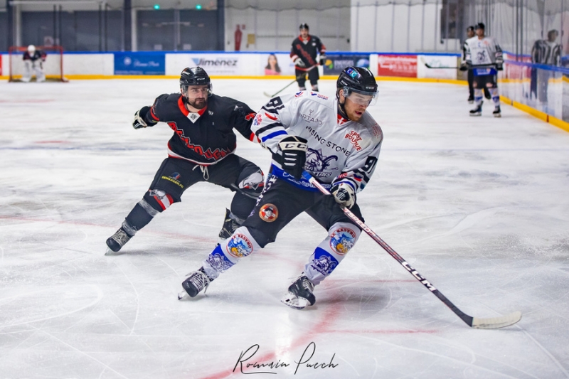 Photo hockey Division 2 - Division 2 : 16ème journée : Toulouse-Blagnac vs Courchevel-Méribel-Pralognan - Le HCMP s