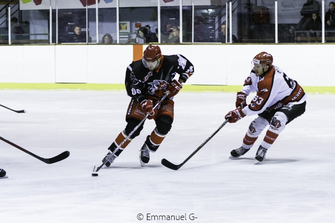 Photo hockey Division 2 - Division 2 : 16ème journée : Valence vs Annecy - La hiérarchie respectée