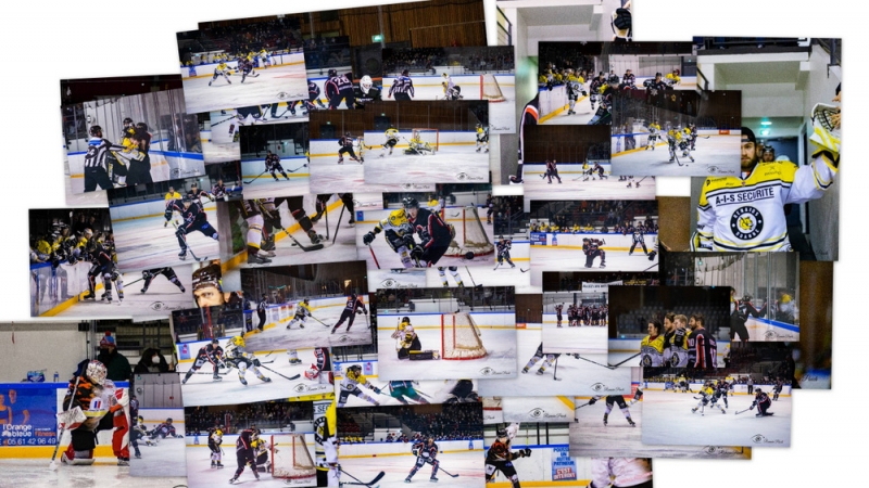 Photo hockey Division 2 - Division 2 : 16ème journée : Toulouse-Blagnac vs Roanne - Victoire de Toulouse face à Roanne