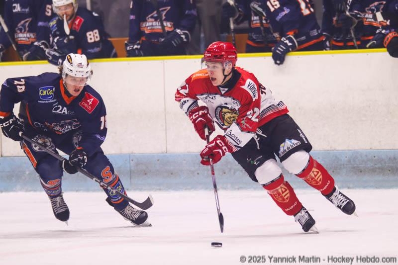 Photo hockey Division 2 - Division 2 : 17ème journée : Clermont-Ferrand vs Vaujany - Clermont dans le scénario d’un remake