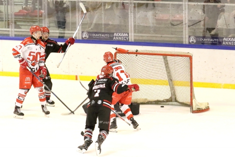 Photo hockey Division 2 - Division 2 : 18ème journée : Annecy vs Valence - Annecy s’offre le leader
