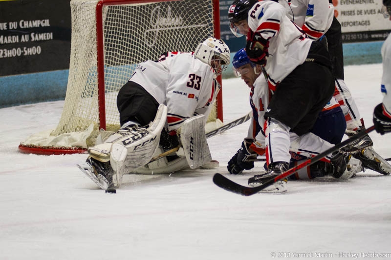 Photo hockey Division 2 - Division 2 : 18ème journée : Clermont-Ferrand vs Toulouse-Blagnac - Clermont gagne son duel pour la 4ème place