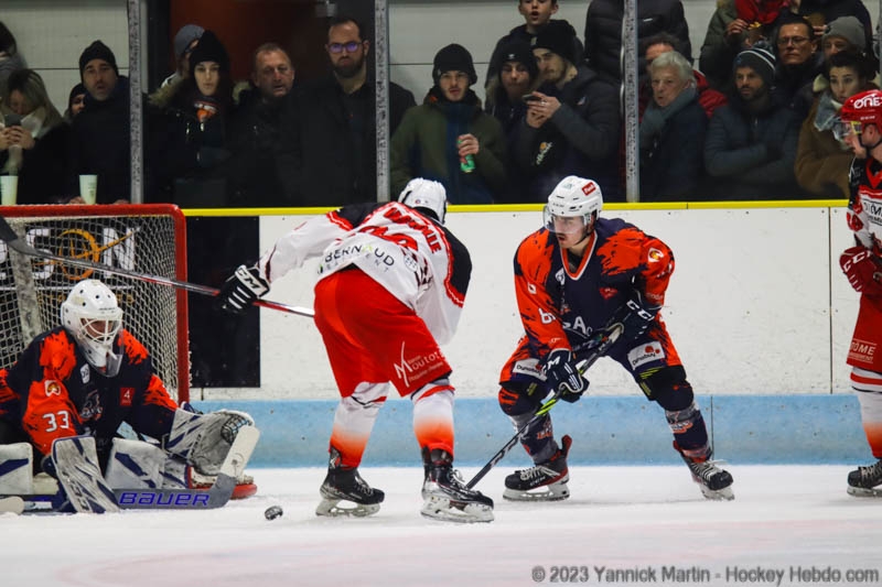 Photo hockey Division 2 - Division 2 : 18ème journée : Clermont-Ferrand vs Valence - Clermont défait aux tirs au but