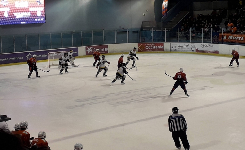 Photo hockey Division 2 - Division 2 : 18ème journée : Montpellier  vs Chambéry - Match test !