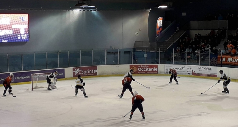Photo hockey Division 2 - Division 2 : 18ème journée : Montpellier  vs Chambéry - Match test !