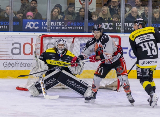 Photo hockey Division 2 - Division 2 : 18ème journée : Roanne vs Mulhouse - Les Renards déroulent avant les play-offs