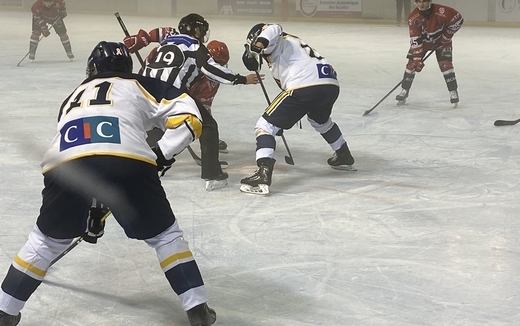 Photo hockey Division 2 - Division 2 : 1ère journée : Annecy vs Villard-de-Lans - Chevaliers et Ours au coude à coude