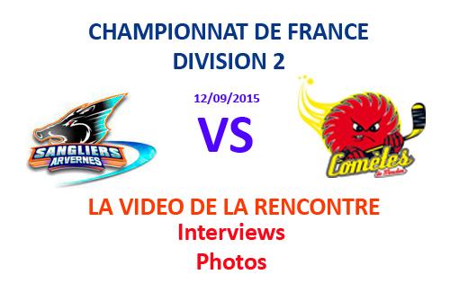 Photo hockey Division 2 - Division 2 : 1ère journée - B : Clermont-Ferrand vs Meudon - Clermont VS Meudon - La vidéo