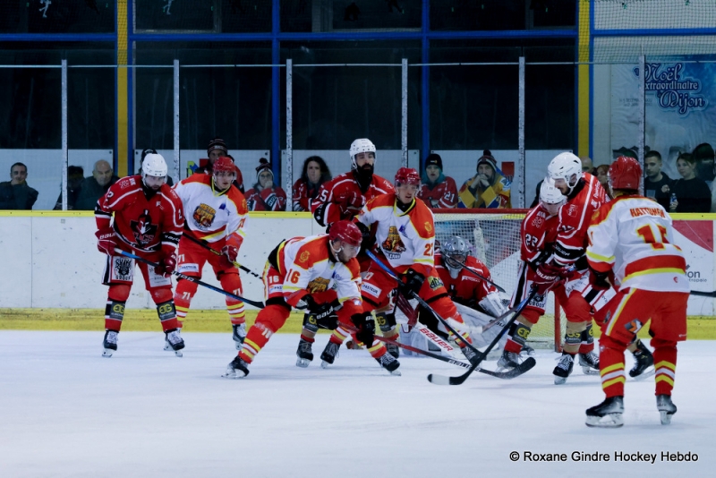 Photo hockey Division 2 - Division 2 : 1ère journée : Dijon  vs Orléans - Une rouste pour commencer !