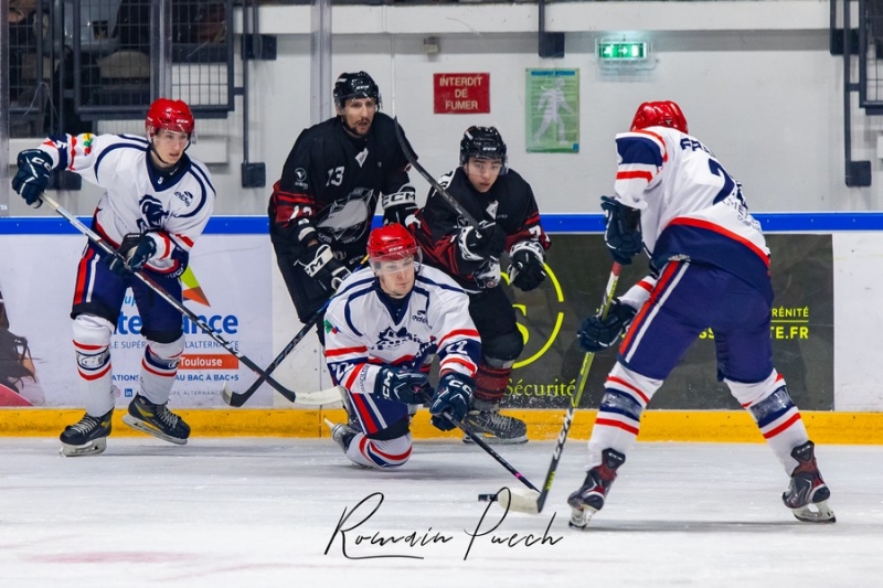 Photo hockey Division 2 - Division 2 : 1ère journée : Toulouse-Blagnac vs Lyon - Lyon s