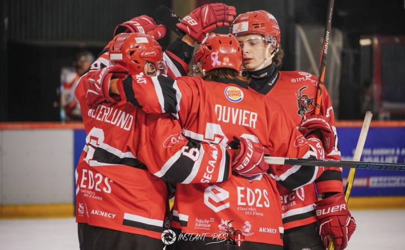 Photo hockey Division 2 - Division 2 : 2ème journée : Annecy vs Colmar - À Annecy, les Titans à la peine