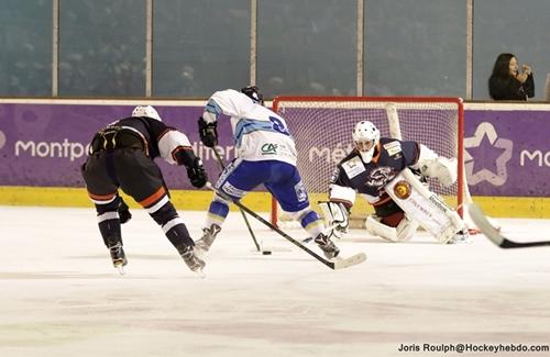 Photo hockey Division 2 - Division 2 : 4ème journée : Montpellier  vs Villard-de-Lans - Les Héraultais ont pris l’eau 