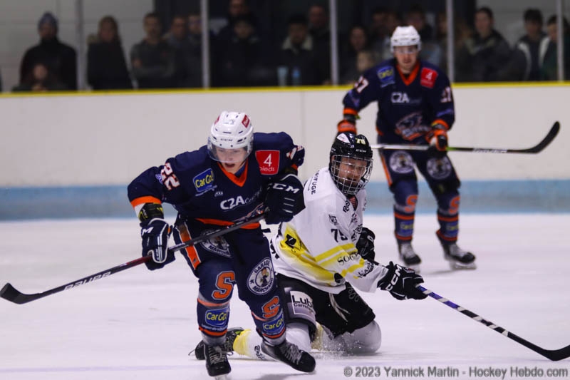 Photo hockey Division 2 - Division 2 : 5ème journée : Clermont-Ferrand vs Roanne - Un réveil tardif pas vraiment salvateur