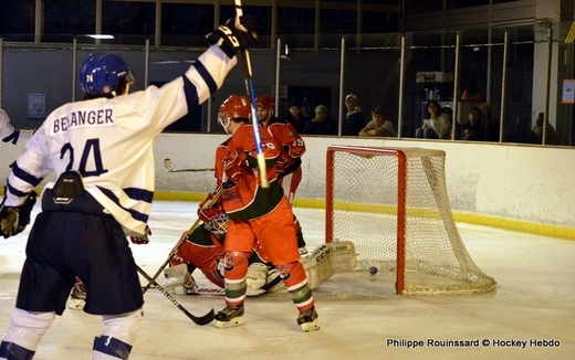 Photo hockey Division 2 - Division 2 : 5ème journée : Courbevoie  vs Paris (FV) - Les Volants plus haut que les Coqs