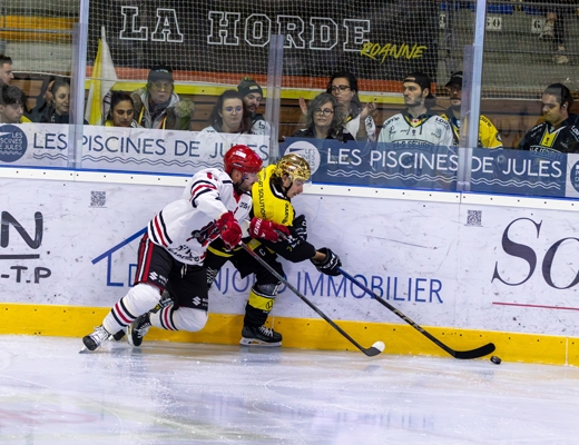 Photo hockey Division 2 - Division 2 : 6ème journée : Roanne vs Annecy - Roanne s