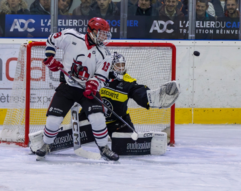 Photo hockey Division 2 - Division 2 : 6ème journée : Roanne vs Annecy - Roanne s