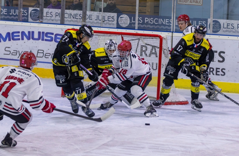 Photo hockey Division 2 - Division 2 : 6ème journée : Roanne vs Annecy - Roanne s