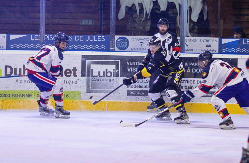 Photo hockey Division 2 - Division 2 : 9ème journée : Roanne vs Angers II - Roanne atomise la réserve d