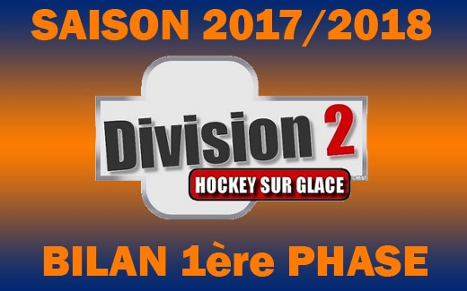 Photo hockey Division 2 - Division 2 - Division 2 : Bilan de la 1ère Phase