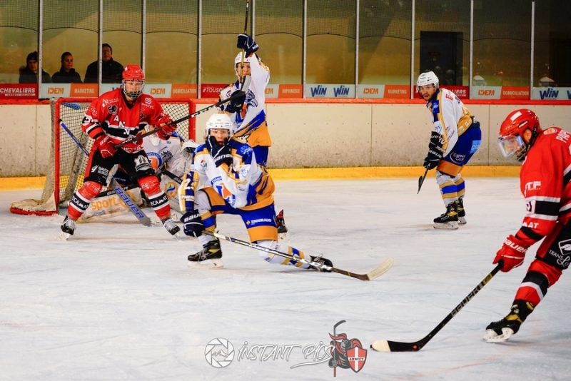 Photo hockey Division 2 - Division 2 : Play-off - 1/8ème de finale - Match 1 : Annecy vs Reims - Annecy prend une sérieuse option pour les quarts