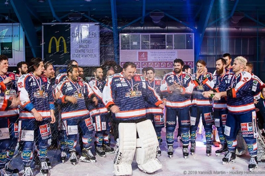 Photo hockey Division 2 - Division 2 : Play Off - Finale - Match 2 : Clermont-Ferrand vs Courchevel-Méribel-Pralognan - D2 - Retour sur Finale - Match 2