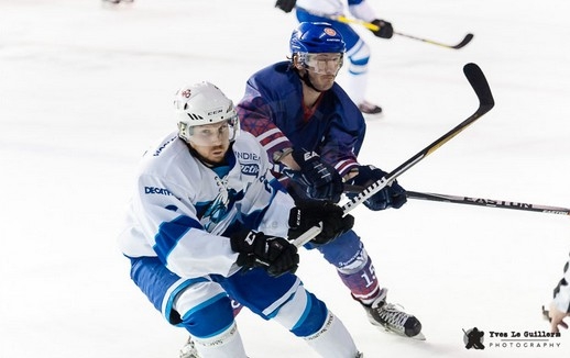 Photo hockey Division 2 - Division 2 : playoff, huitième de finale, match 1 : Paris (FV) vs Marseille - P off D2 - Français volants vs Marseille