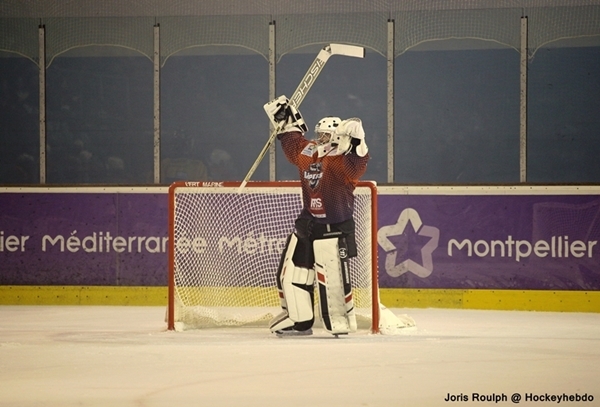 Photo hockey Division 2 - Division 2 : playoff, huitième de finale, match 2 : Montpellier  vs Rouen II - Un résultat sans surprises.