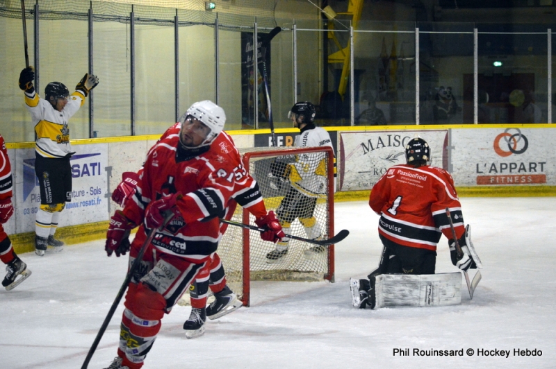 Photo hockey Division 2 - Division 2 - Poule de maintien - J4 : Dijon  vs Rouen II - Les Dragons restent en vie