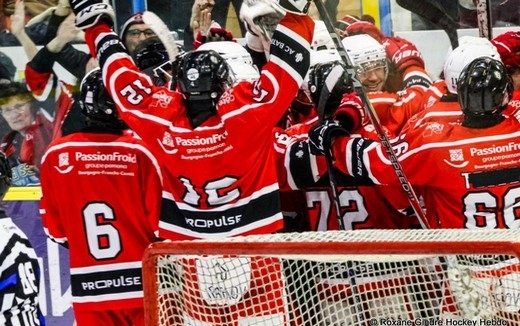 Photo hockey Division 2 - Division 2 - Poule de maintien - J5 : Dijon  vs Courbevoie  - La lumière au bout du tunnel