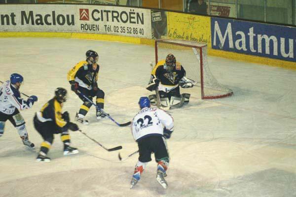 Photo hockey Division 2 - Division 2 : Rouen II (Dragons Académie) - D2 : Brest pas complètement en rade