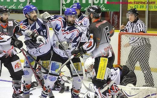 Photo hockey Division 2 - Play-off :  finale, match retour : Brest  vs Mulhouse - D 2 : Les Albatros sacrés champions de France
