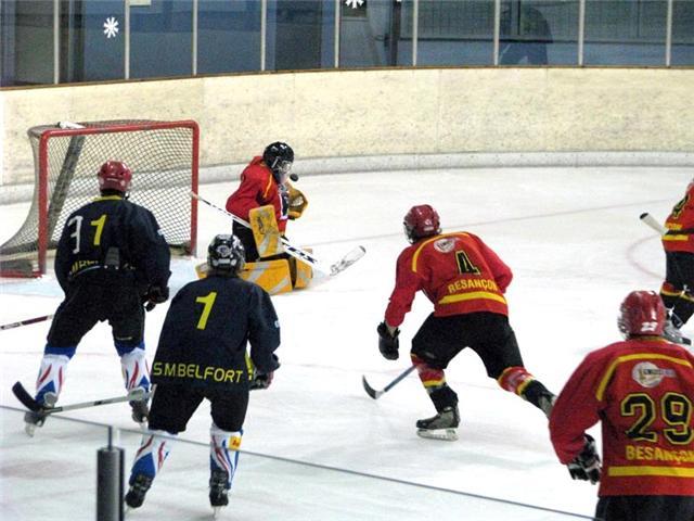 Photo hockey Division 3 - D3 : 3ème journée : Besançon vs Belfort  - D3 : Une victoire méritée ?