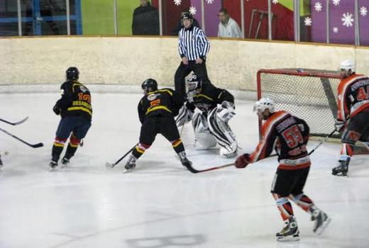 Photo hockey Division 3 - D3 : 6ème journée : Besançon vs Colmar - D3 : Les Remparts s\
