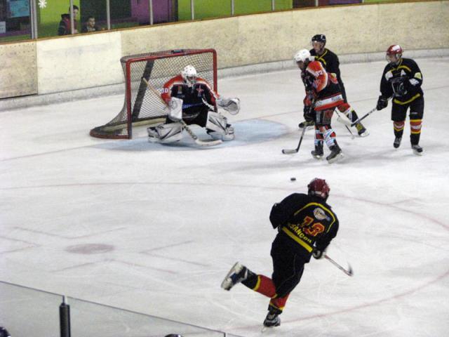 Photo hockey Division 3 - D3 : 6ème journée : Besançon vs Colmar - D3 : Les Remparts s\