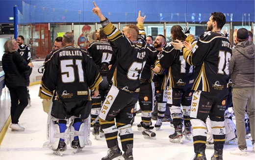 Photo hockey Division 3 - D3 - carré final - J3 : Dijon  vs Dammarie-les-Lys - Les Caribous bronzés