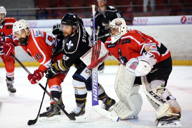 Photo hockey Division 3 - D3 - carré final - J3 : Dijon  vs Dammarie-les-Lys - Les Caribous bronzés