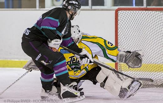 Photo hockey Division 3 - D3 : journée du 01/02/2014 : Viry Hockey 91 vs Dammarie-les-Lys - Les Caribous virent en tête
